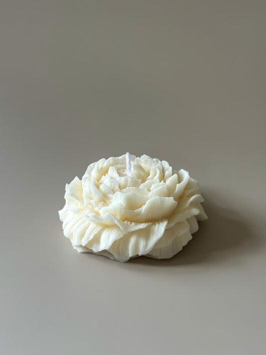 Small Peony candle